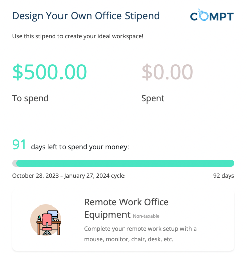 remote work stipend