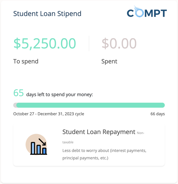 student loan stipend