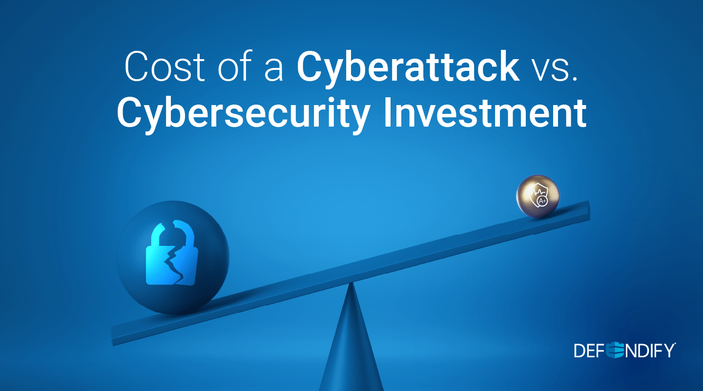 Cost of a Cyberattack vs. Cybersecurity Investment 