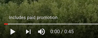YouTube paid promotion