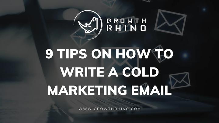 How to Write a Cold Marketing Email