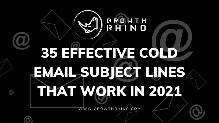 Effective Cold email Subject lines