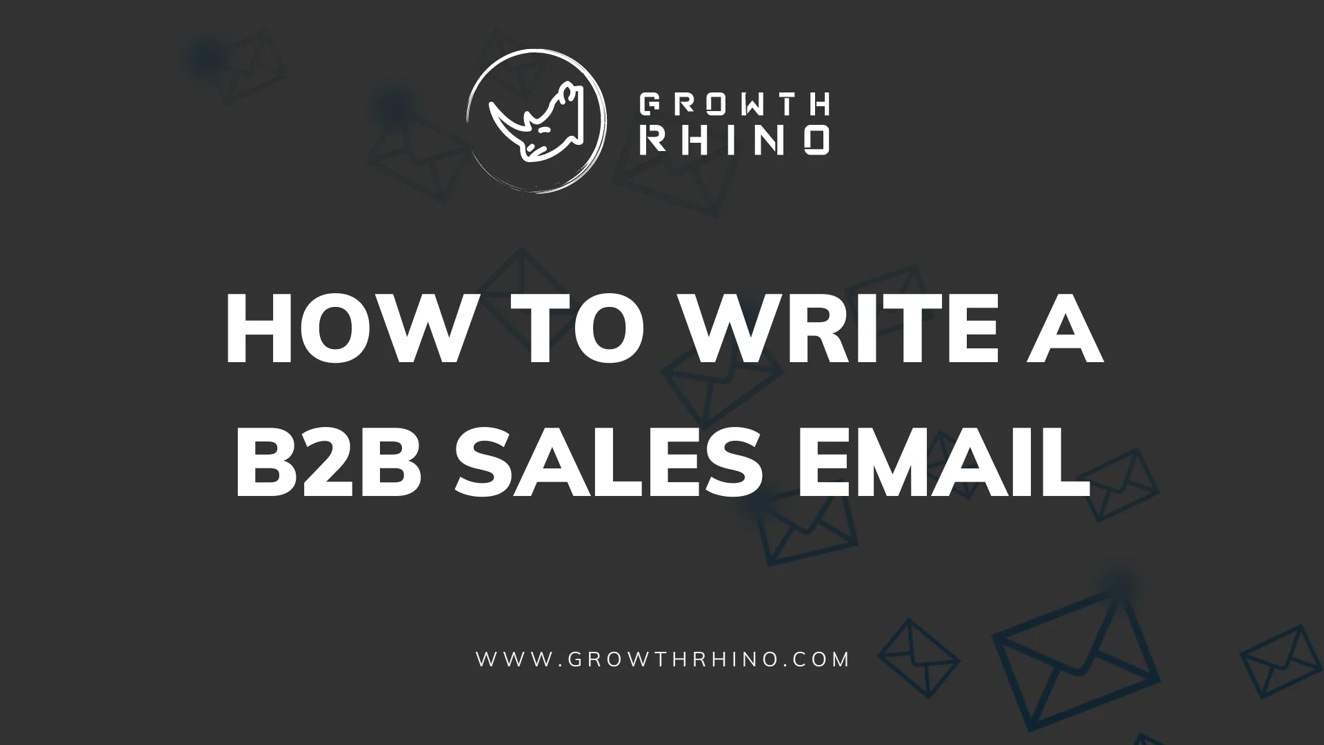 How to Write a B2B Sales Email