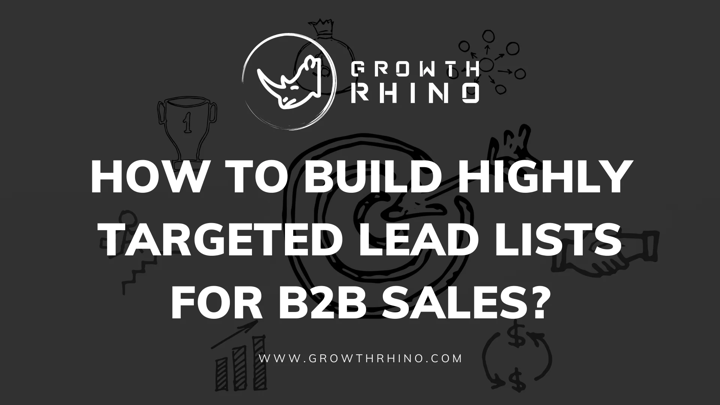 How to build a lead list?