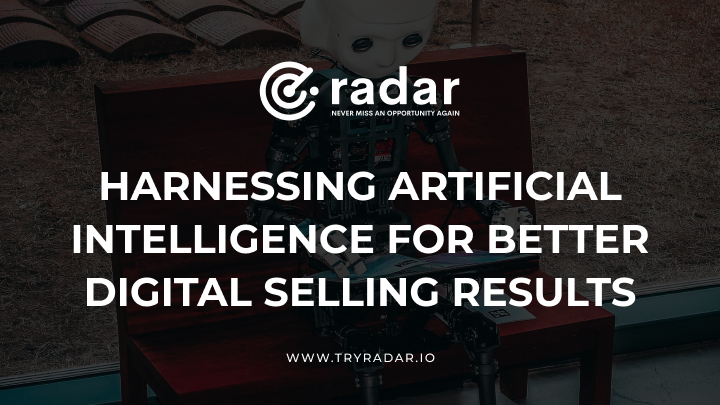 Harnessing artificial intelligence for better digital selling results