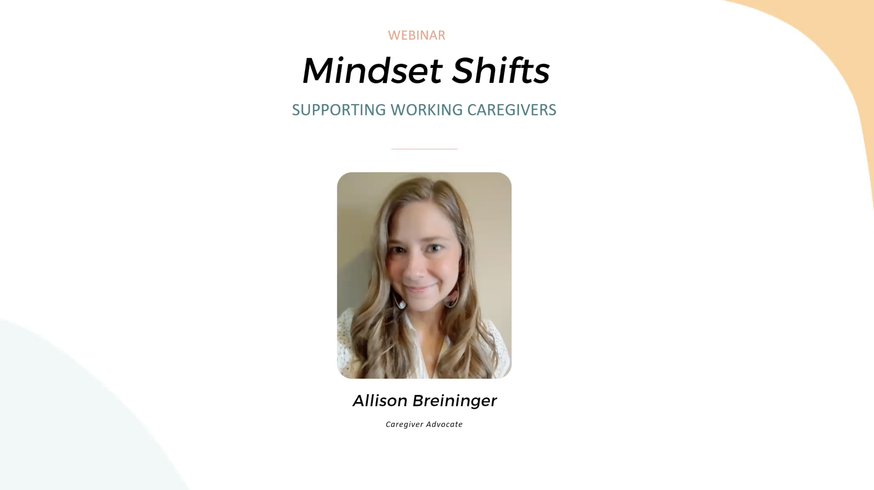 Watch: Mindset Shifts to Balance Work & Care in the New Year