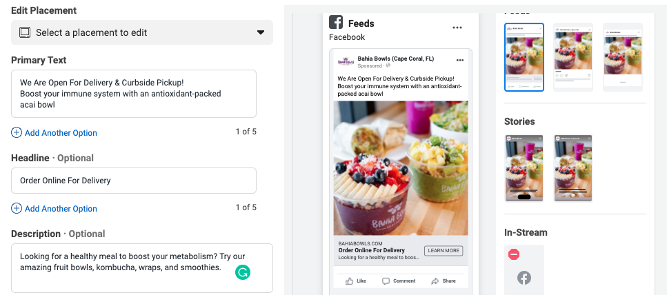 Facebook Advertisement Copy That Converts