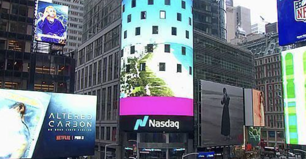 Enployable Featured on Nasdaq Tower in Times Square