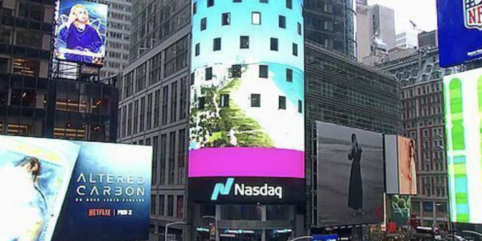 Enployable Featured on Nasdaq Tower in Times Square