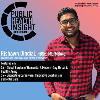 Rishawn featured in podcast public health insights