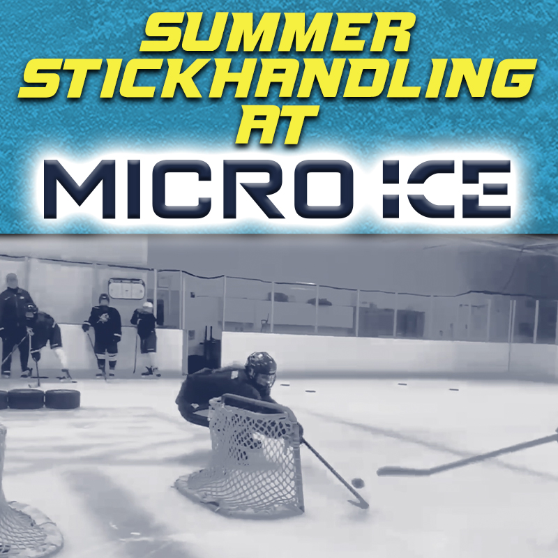 Summer Stickhandling at Micro Ice