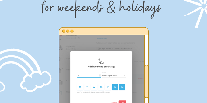 Should I charge extra for weekends and holidays?