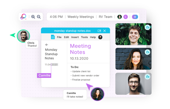RendezView Collaborative Workspaces