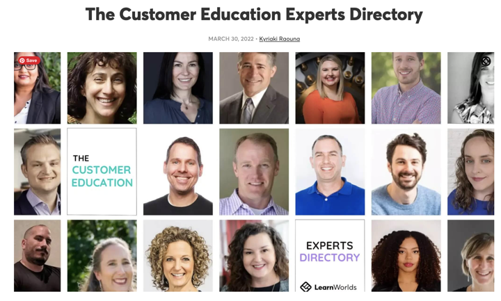 customer education experts