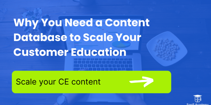 Why You Need a Content Database to Scale Your Customer Education