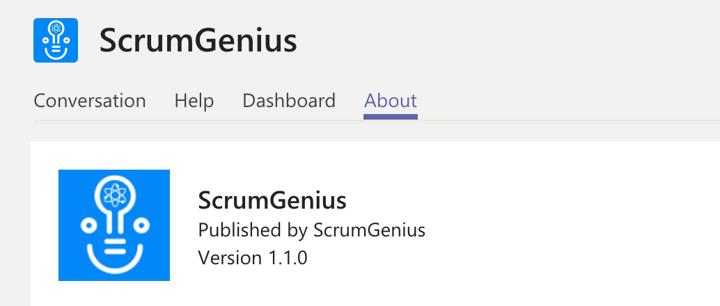 Microsoft Teams ScrumGenius update