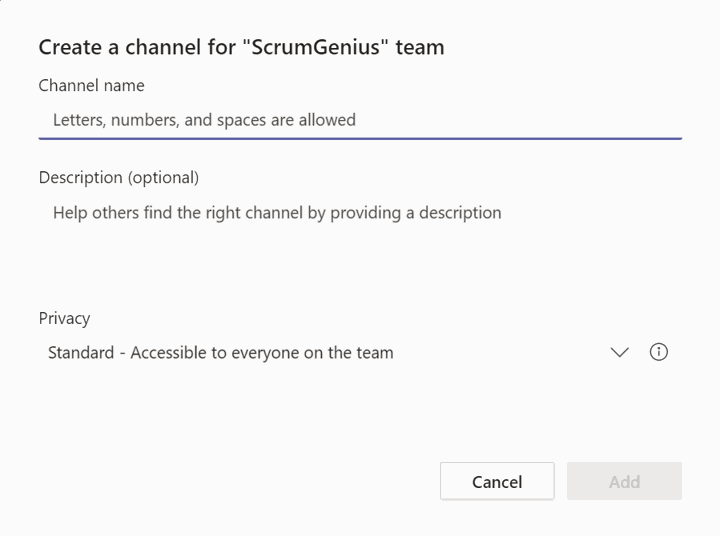 How to Use Microsoft Teams Effectively Guide 3: new channel 2