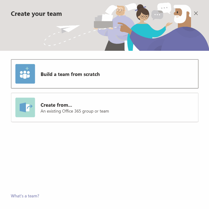 How to Use Microsoft Teams Effectively 2: Setting Up Your Account - Create Team 2