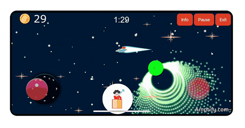Screenshot of Amptify Game