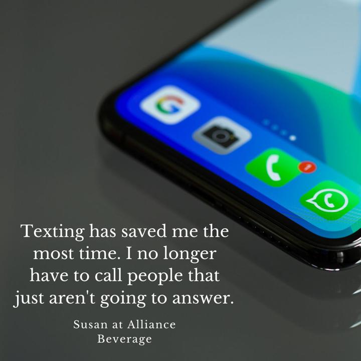 Alliance Beverage Automated Texting 