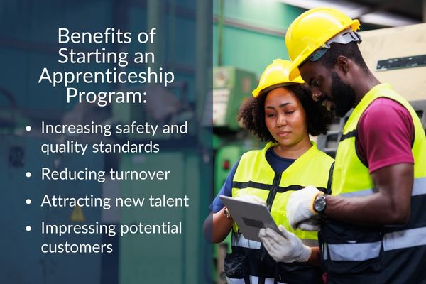 Benefits of an apprenticeship program