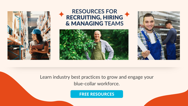 Blue-Collar Recruiting, Hiring & Retention Resources