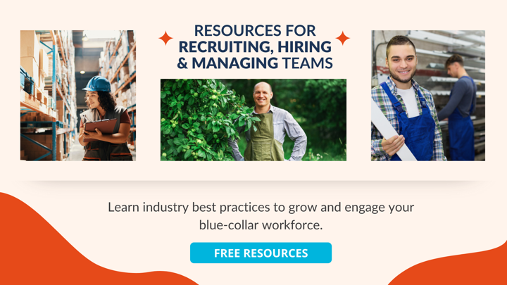 Resources for Recruiting, Hiring & Managing Blue-Collar Teams