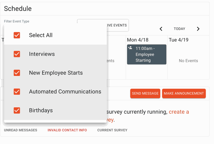 Team Engine Calendar Close-Up