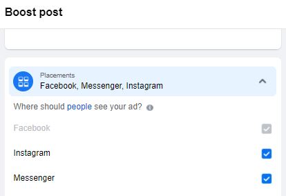 Placing Job Advertisements on Facebook, Instagram, and Messenger