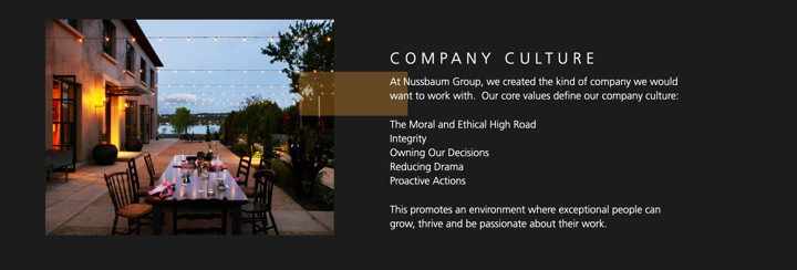 Nussbaum Group Company Culture Careers Page Section