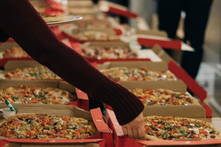 Team Building Activities for Blue-Collar Workers - Have a pizza party!