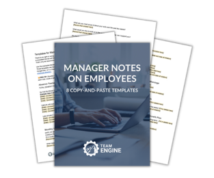 8 Templates for Manager Notes on Employees