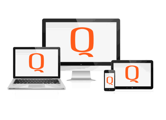 How uQualio looks and feels, computers, tablet, Smart phone