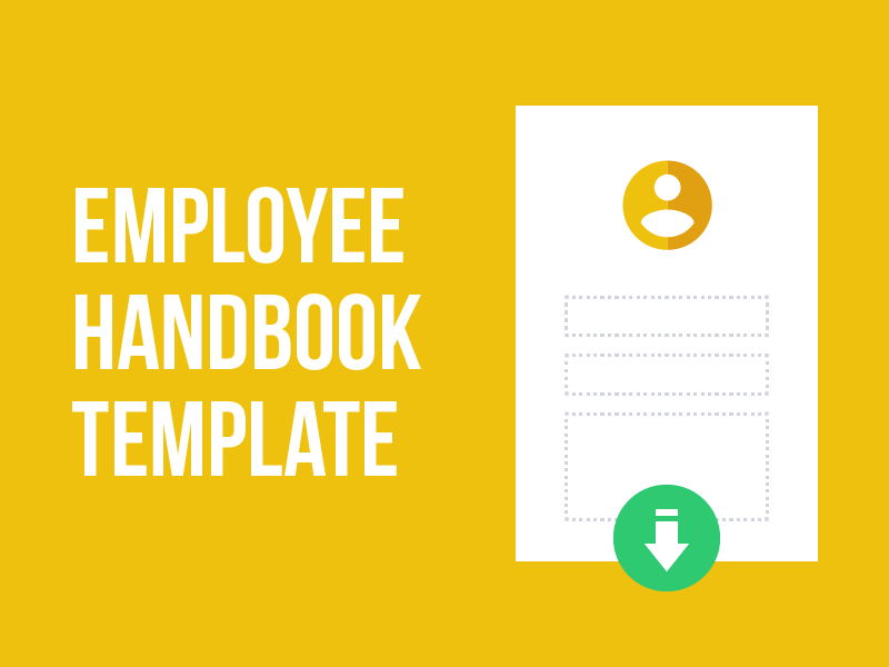 Employee Handbook Template White Fuse