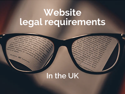 Website legal requirements for UK charities