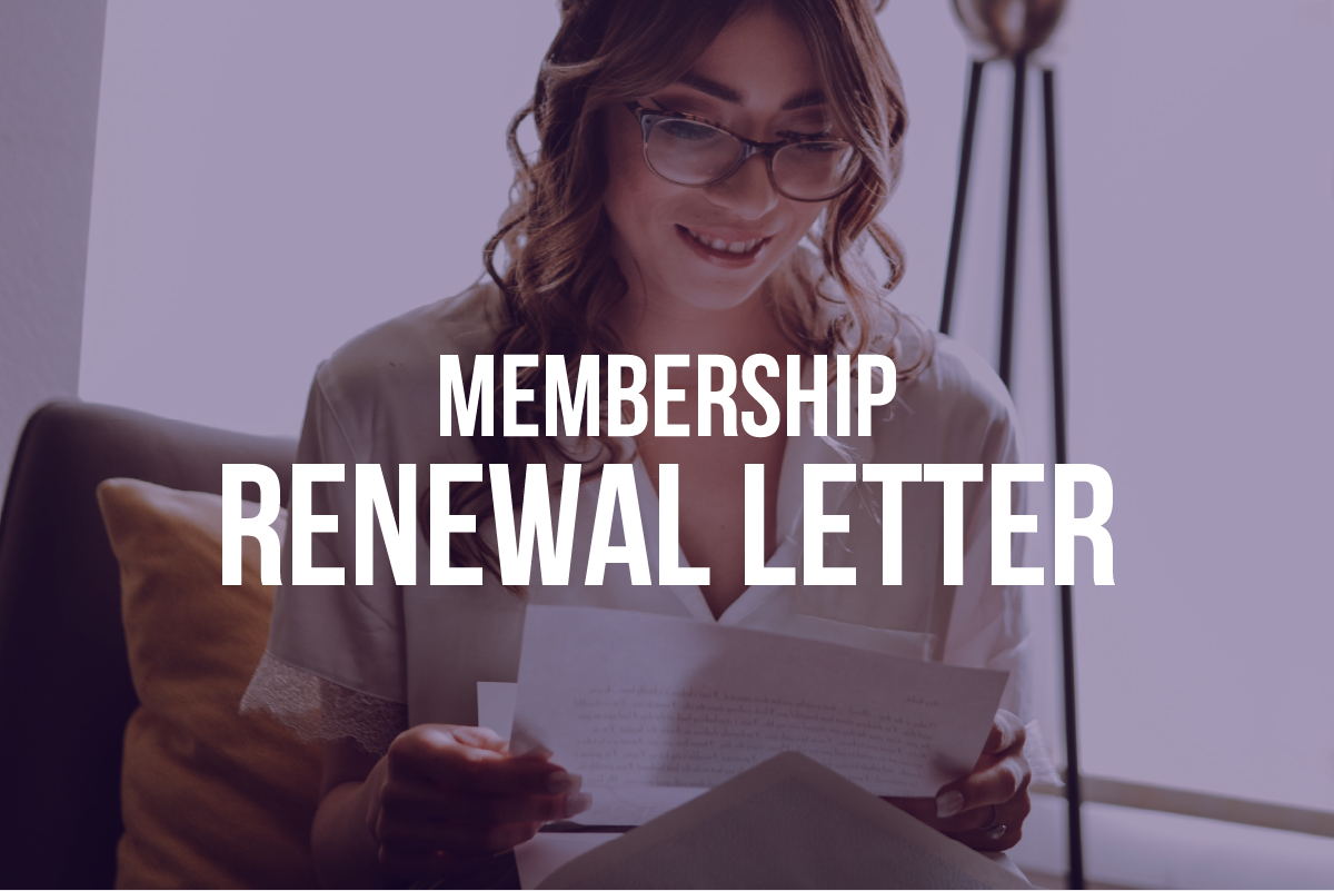 How to write a membership renewal letter: 8 strategies for success