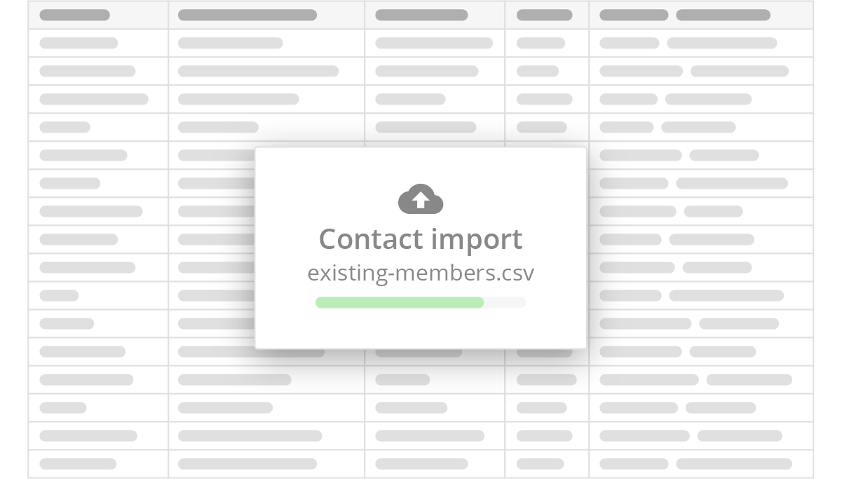 Import contacts
