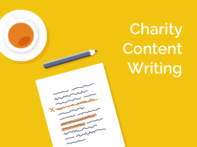 Charity content writing - tips and examples