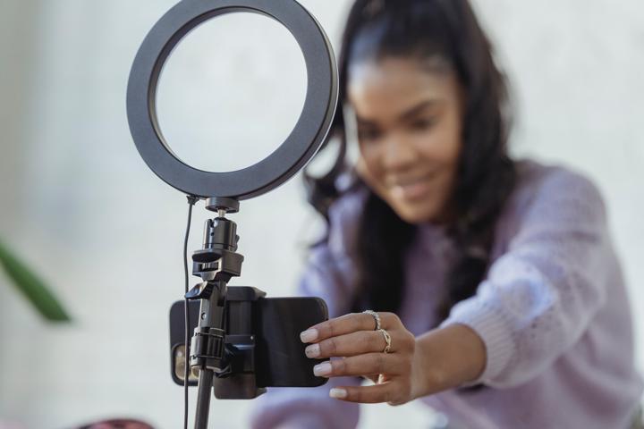 Women taking a photo