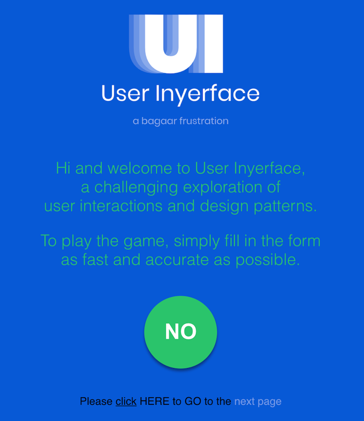 bad user design example