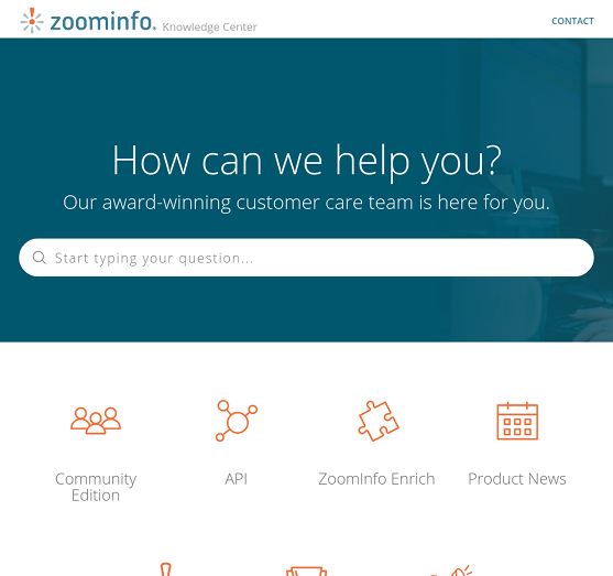 zoominfo help docs screenshot