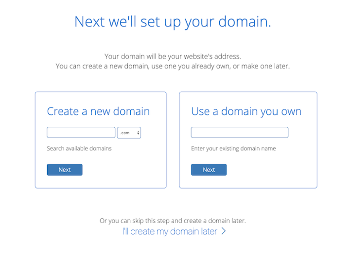 register domain screenshot