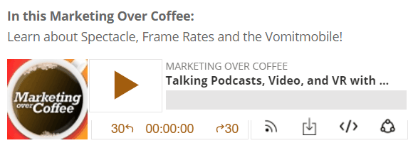 marketing over coffee