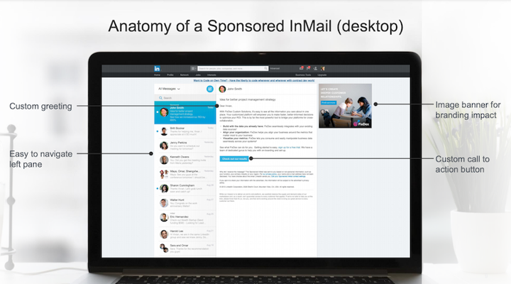 LinkedIn inmail example
