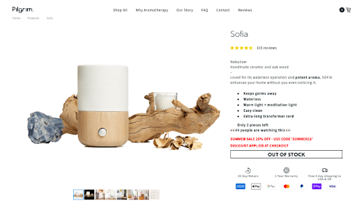 Product Page