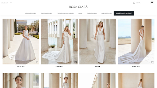 Rosa Clara - Collections
