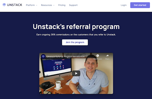 Unstack Referral Program