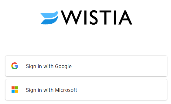 wistia signup