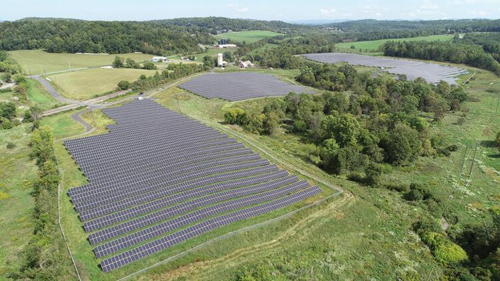 Fields of Solar Panels
